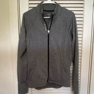 REEBOK women’s heather grey dry fit‎ fitted jacket
